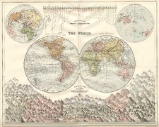 World and World Map By Adam & Charles Black