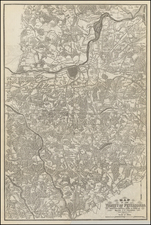 Map of the Vicinity of Petersburg.  Taken from Surveys made by Order of Maj. Gen. J.F. Gilmer . . .