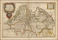 China, Central Asia & Caucasus and Russia in Asia Map By Richard Blome