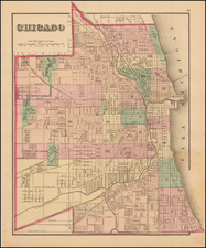 Midwest and Illinois Map By O.W. Gray