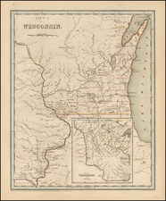 Midwest and Plains Map By Thomas Gamaliel Bradford