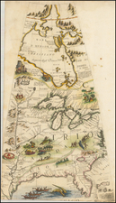 Mid-Atlantic, South, Southeast, Texas, Midwest, Plains and Canada Map By Vincenzo Maria Coronelli