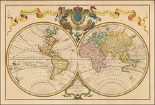 World and World Map By Guillaume De L'Isle