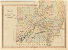 Illinois and Missouri Map By Hinton, Simpkin & Marshall