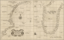 South Africa, East Africa and African Islands, including Madagascar Map By Robert Dudley