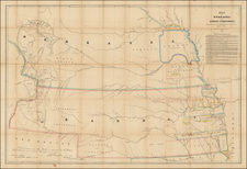 Plains, Southwest and Rocky Mountains Map By Seth Eastman