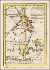 Southeast Asia and Philippines Map By J.V. Schley