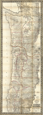  Map By Joseph William Trutch  &  G. W. Hyde