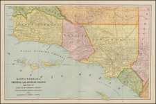 California Map By Pacific Coast Atlas