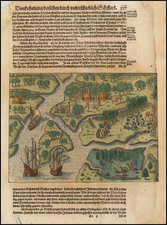 Southeast Map By Theodor De Bry