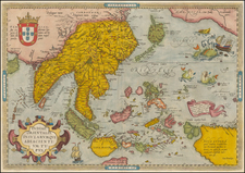 Southeast Asia, Philippines, Australia & Oceania, Australia and Oceania Map By Abraham Ortelius