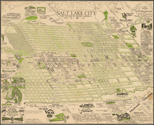 Southwest and Rocky Mountains Map By Jf Nuckolls