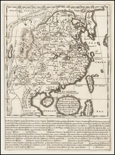 China and Korea Map By Benjamin Tooke