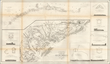 Southeast and South Carolina Map By United States Coast Survey