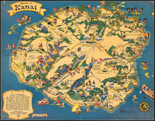 Hawaii and Hawaii Map By Ruth Taylor White