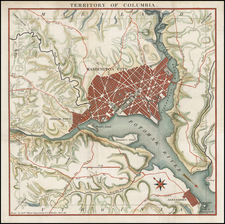 Mid-Atlantic and Southeast Map By Pierre Antoine Tardieu