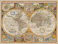 World and World Map By John Speed