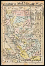 California Map By E. L. Barber