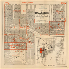 Florida Map By W. C.  Bliss