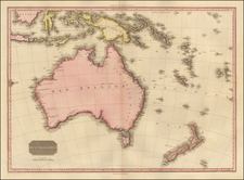 Southeast Asia, Australia and New Zealand Map By John Pinkerton