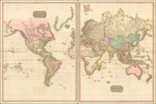 World Map By John Pinkerton