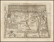 East Africa Map By Giacomo Gastaldi