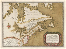 United States, Midwest and Canada Map By Nicolas Sanson