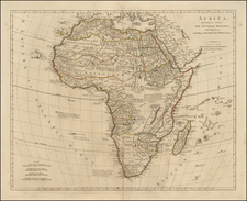 Africa and Africa Map By Robert Sayer