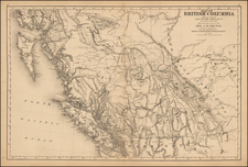 Alaska and Canada Map By Joseph William Trutch