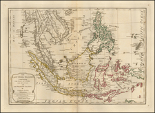 China, Southeast Asia, Philippines and Indonesia Map By Samuel Dunn