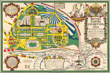 British Isles Map By Kennedy North