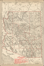 Southwest Map By Rand McNally & Company