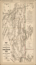 Southwest and California Map By George M. Wheeler