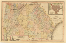 South and Southeast Map By Hinton, Simpkin & Marshall