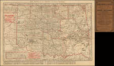Plains and Oklahoma & Indian Territory Map By Rand McNally & Company