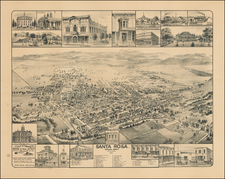 Other California Cities Map By W.W. Elliott & Co.