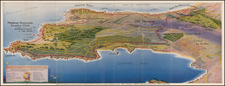 California Map By W.H. Bull