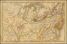 Mid-Atlantic and Midwest Map By William Darby