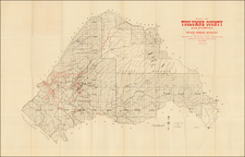 Map of Tuolomne County California  Issued By the State Mining Bureau . . . July, 1903 By California State Mining Bureau