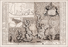 Guianas & Suriname Map By Alexander de Lavaux