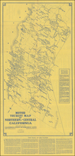 California Map By California State Automobile Association