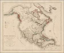 Polar Maps, United States and North America Map By Martin Hartl