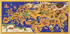 World, World, Europe, Europe, Mediterranean, Asia and Asia Map By J.B. Jannot