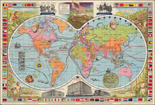 World, World and Pictorial Maps Map By McCormick & Company