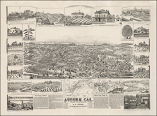 California Map By W.W. Elliott & Co.
