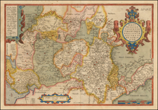 Germany Map By Abraham Ortelius