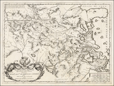 China Map By Vincenzo Maria Coronelli