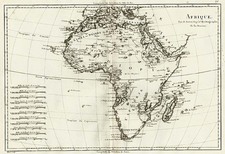 Africa and Africa Map By Rigobert Bonne