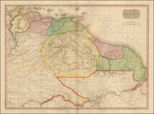 South America Map By John Pinkerton