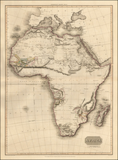 Africa and Africa Map By John Pinkerton